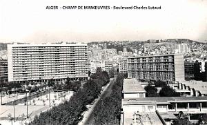 Alger - Champ de Manoeuvres - Boulevard Charles Lutaud
